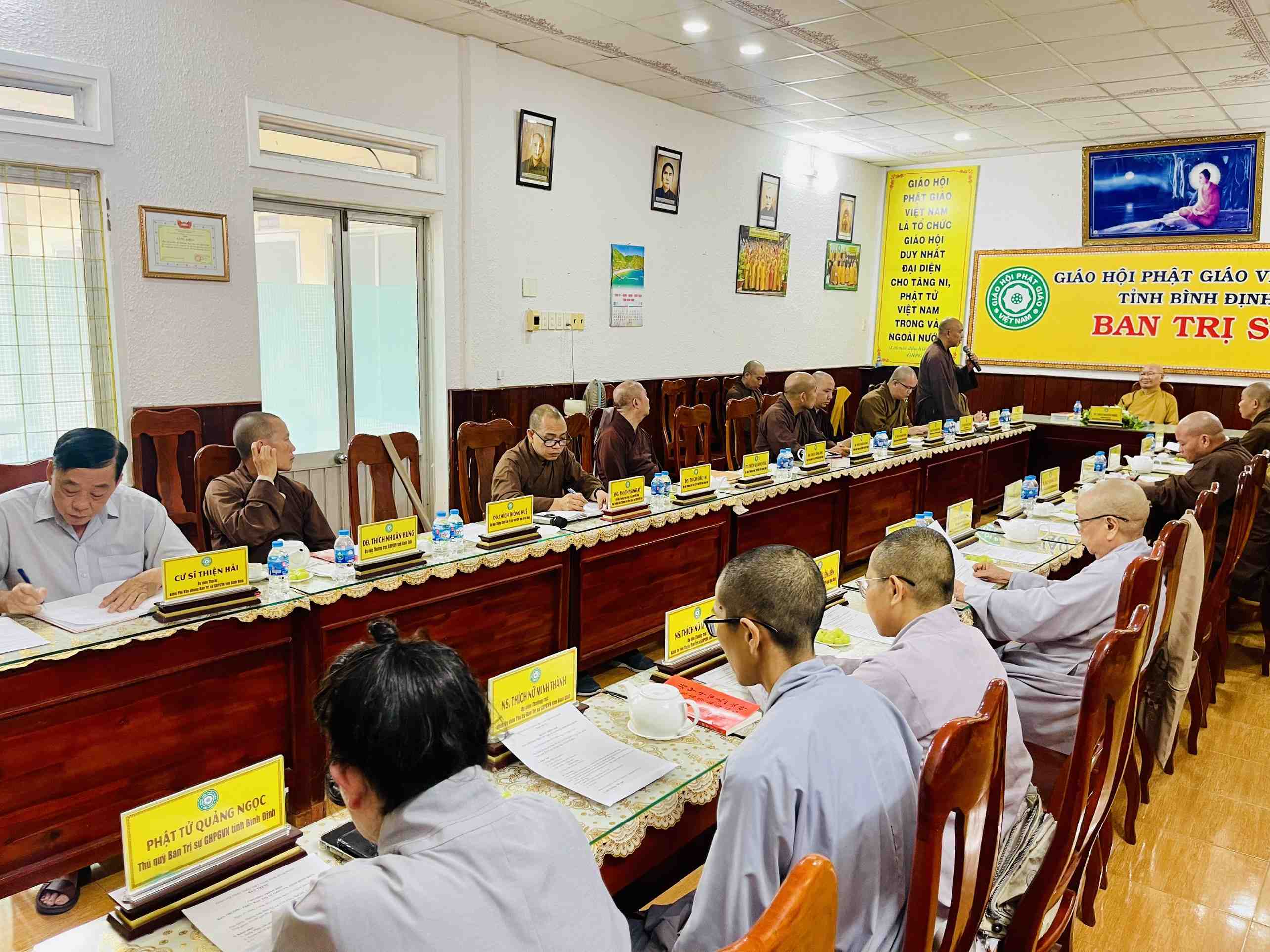 Ban Thường trực Ban Trị sự Phật giáo tỉnh họp thường kỳ